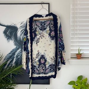 BoHo Anthropologie kimono- one size